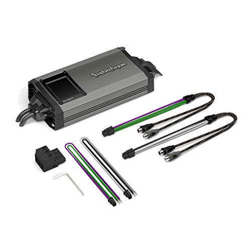 Rockford Fosgate M5-800X4 IPX6 Element Ready 800-Watt 4-Channel Marine Amplifier with Dynamic Power Rockford Fosgate M5-800X4 IPX6 Element Ready 800-Watt 4-Channel Marine Amplifier with Dynamic Power